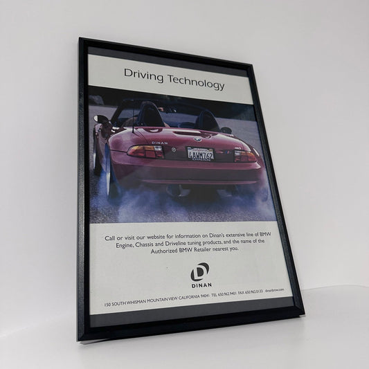 Bmw driving technology z3 framed ad