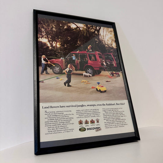 Land Rover discovery framed ad