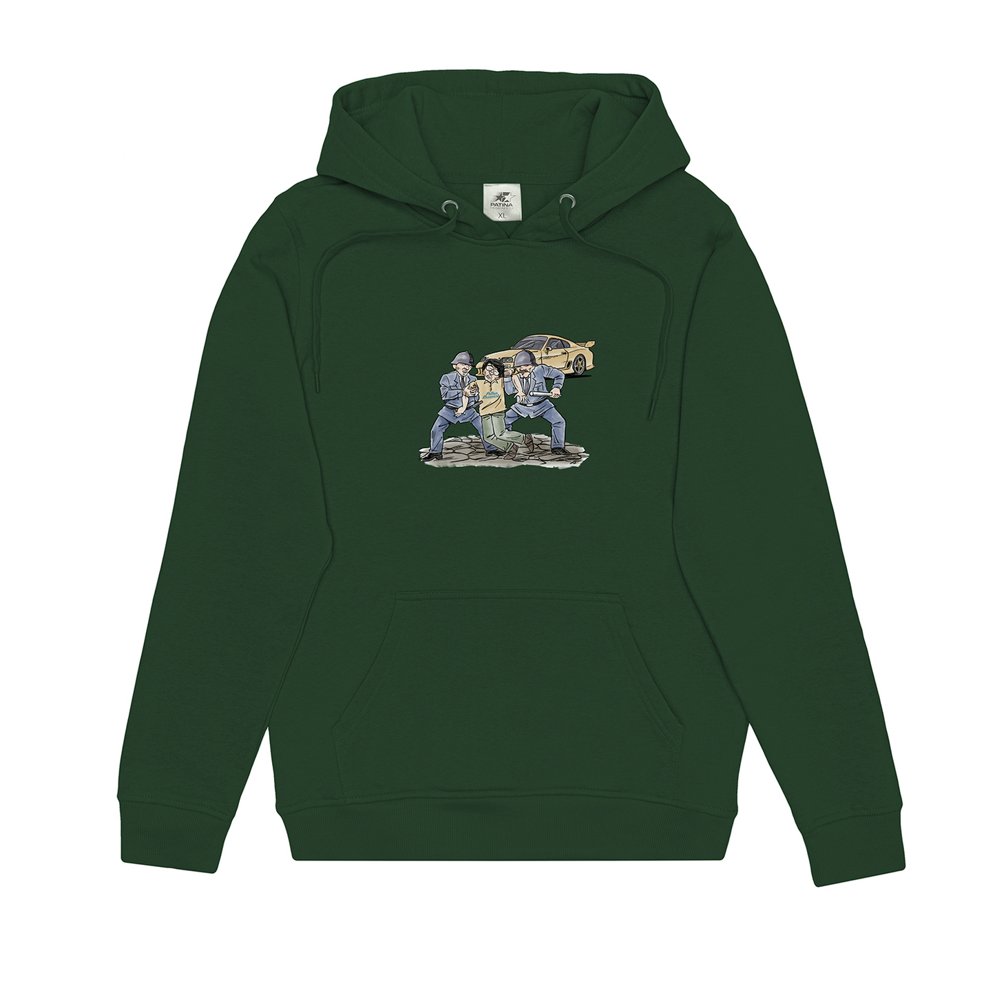 WORLDWIDE CRIMINAL GREEN HOODIE