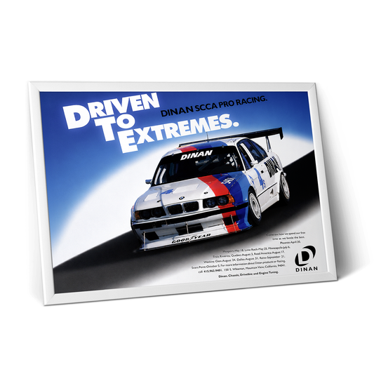 DINAN TURBO E34 540I POSTER