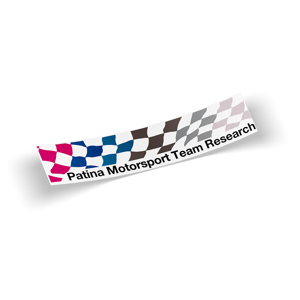 MOTORSPORT TEAM RESEARCH STICKER 8"