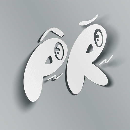 PR LOOKING 5 INCH STICKER