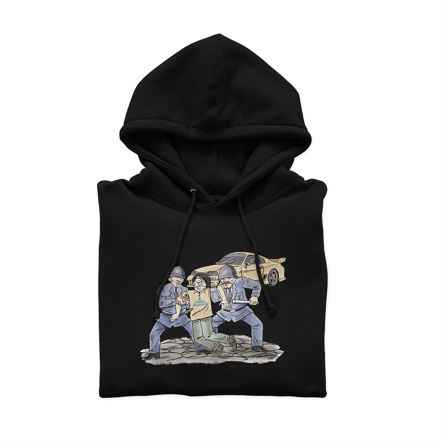 WORLDWIDE CRIMINAL BLACK HOODIE
