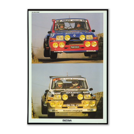1985 Tour De Course Renault 5 Group B Print