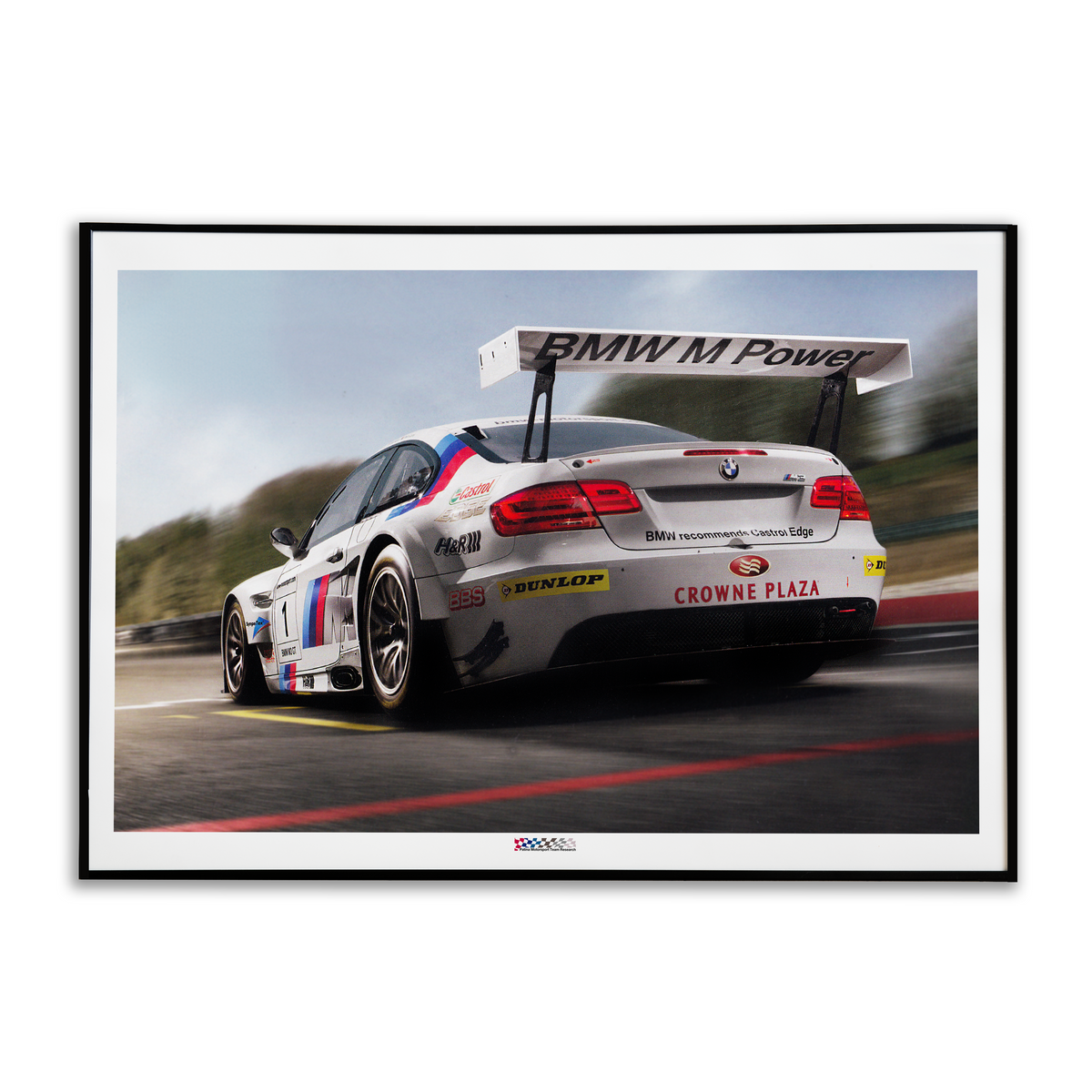BMW E92 M3 GT2 POSTER