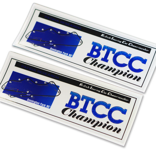 BTCC CHAMPION 7" STICKER