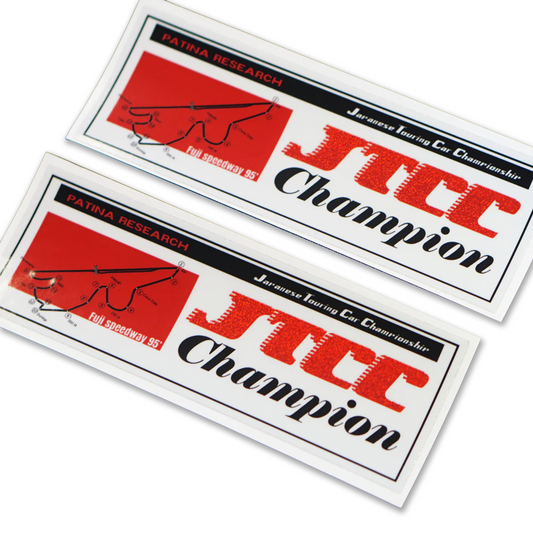 JTCC CHAMPION 7" STICKER