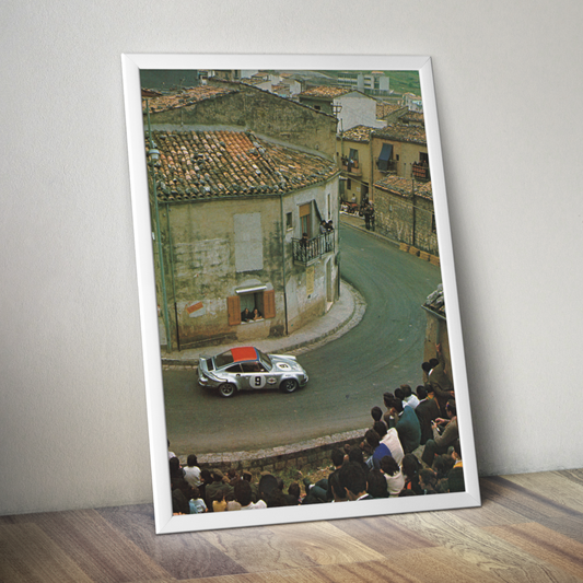 1973 Targa Florio winning RSR poster