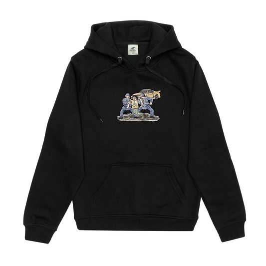 WORLDWIDE CRIMINAL BLACK HOODIE