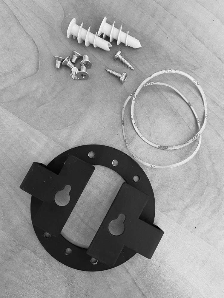 Steering Wheel Wall Mount solution Patina Handle