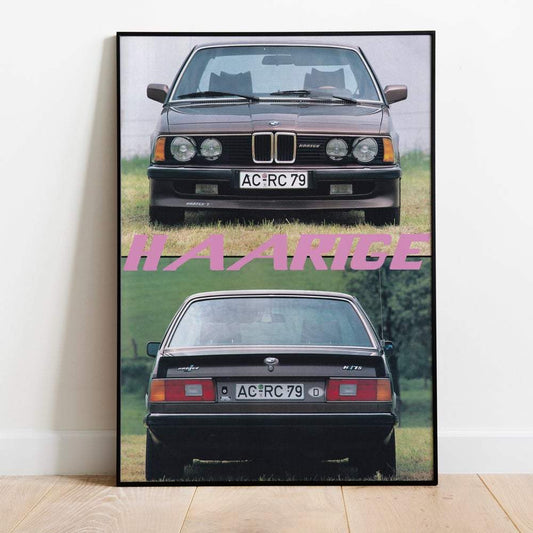 BMW e23 hartge  poster