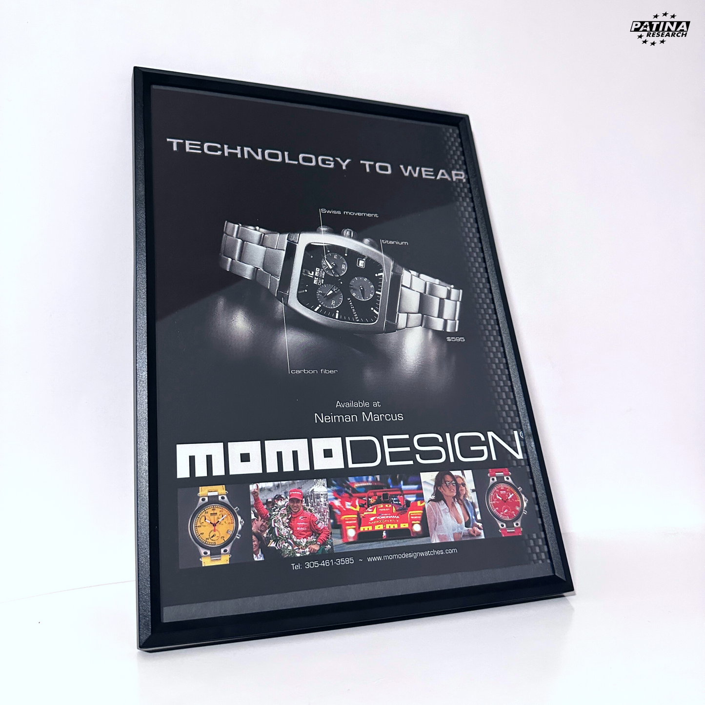 momo design technology to wear framed ad
