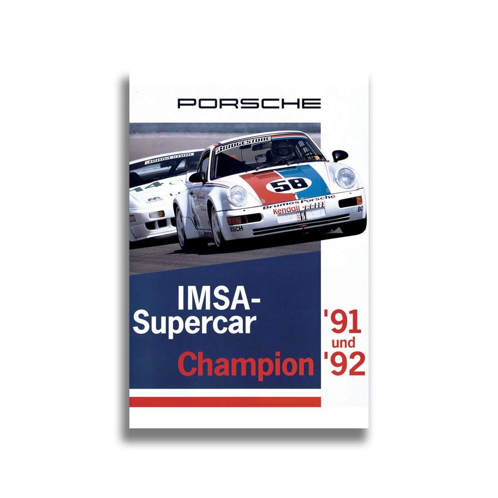 Porsche IMSA-SUPERCAR  Poster
