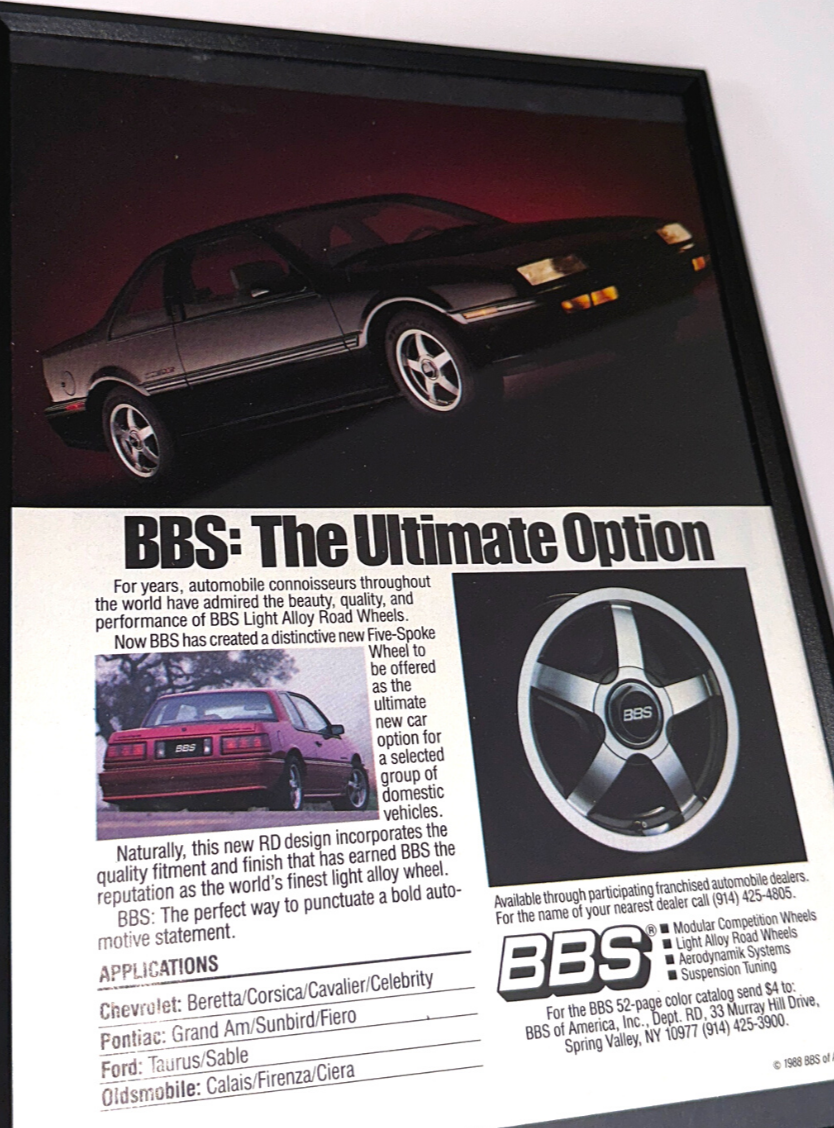 BBS the ultimate option framed ad