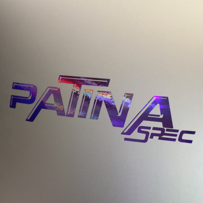 Patina Spec 8" Purple Oil Slick slap