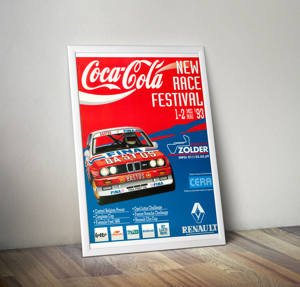 New race festival Finna bmw e30 m3 poster