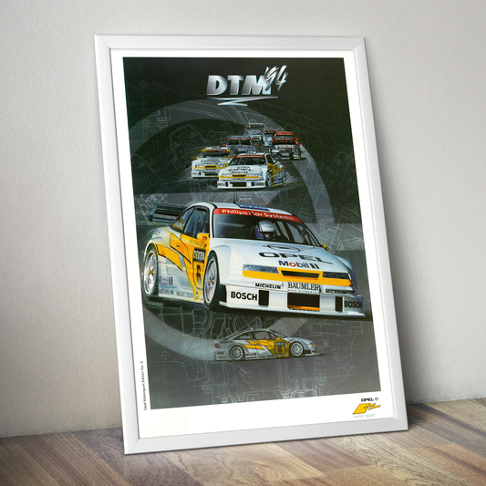 Opel Motorsport edition dtm 94' poster