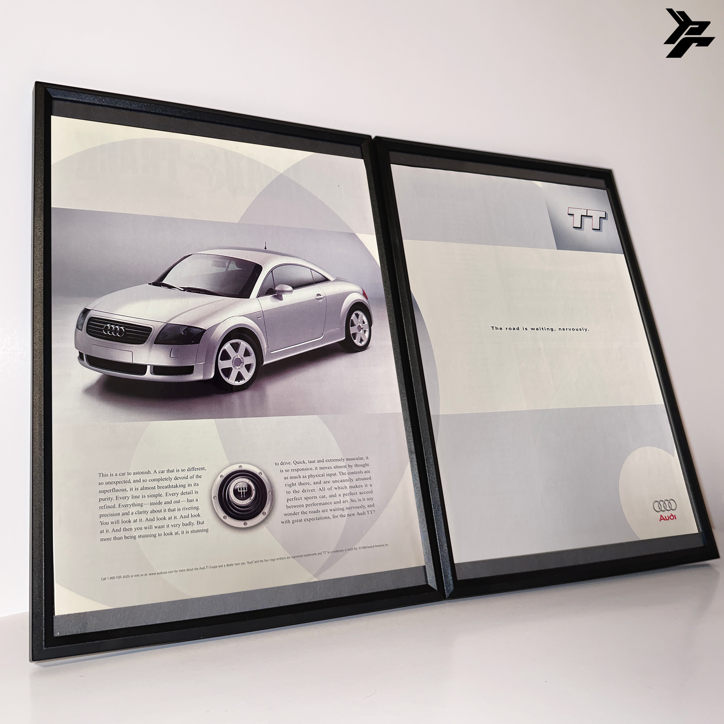 Audi TT Astonish framed ad